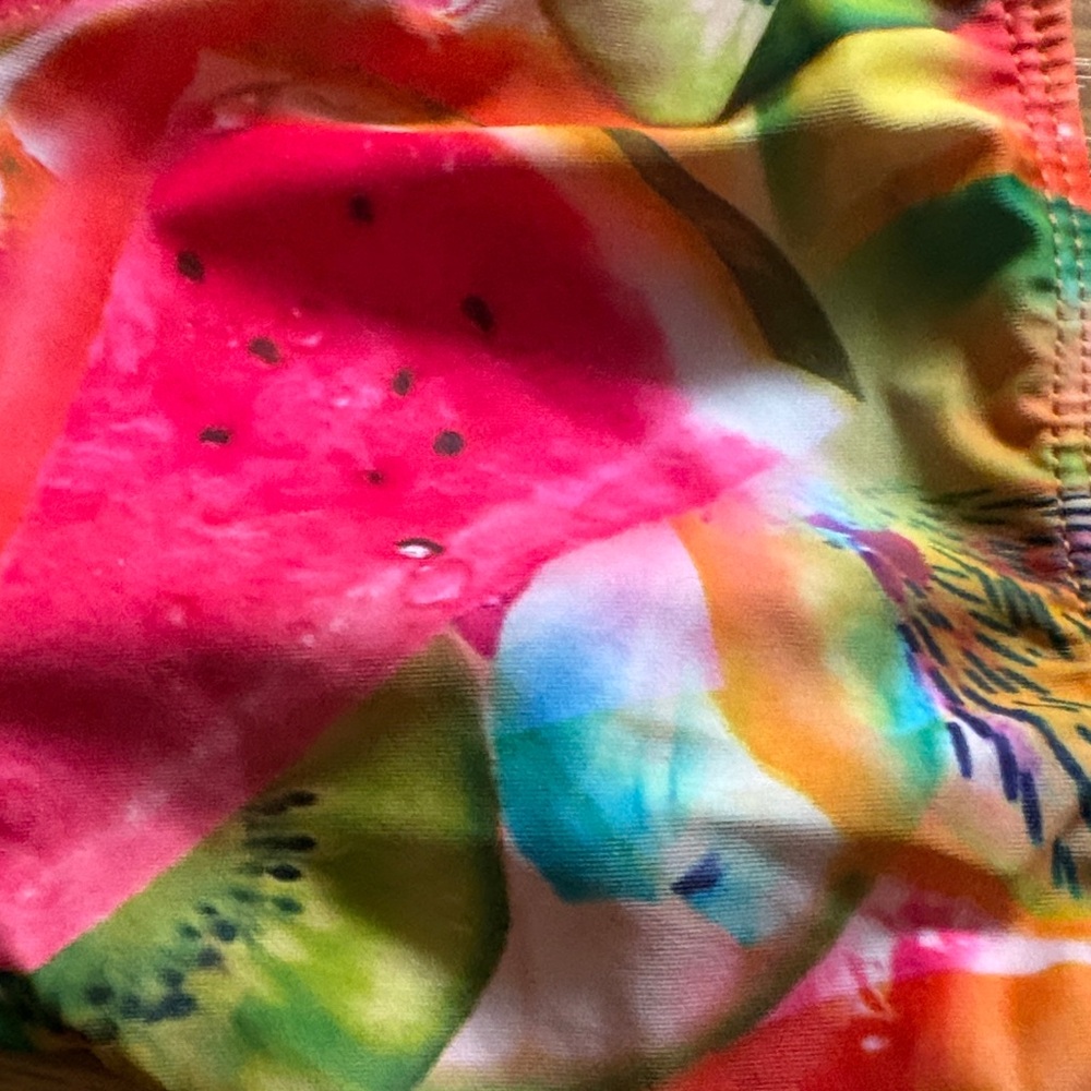 Prettylittlething Multicolor Abstract Swimsuit View 4